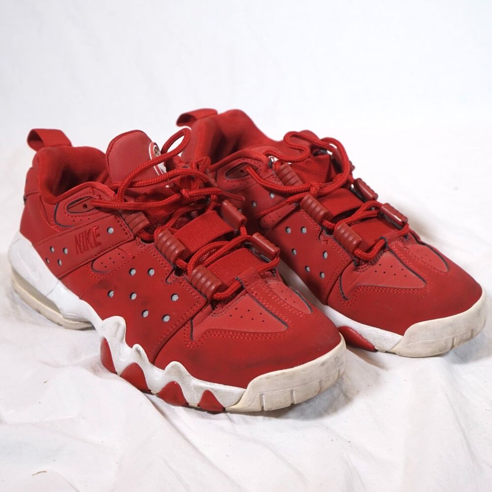 Nike Air Max 2 CB 94 Barkley Sneakers Gym Red White 918336-600 Size 7Y